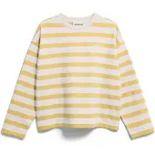 Armedangels Sudadera 'FRANKAA' turquesa / amarillo oscuro / blanco