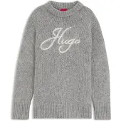HUGO Jersey Sloguinny 10281978 Red