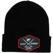 Surf Monkey Gorra negro