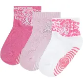 Jordan Calcetines rosa / altrosa / blanco