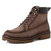 Tamaris Botas con cordones taupe