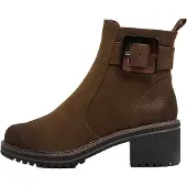 Marco Tozzi Botines marrón oscuro