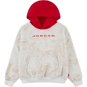 Jordan Sudadera 'BRK' arena / rojo vivo / blanco
