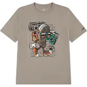 Converse Camiseta 'CNVB CHUCK CHARACTER' caqui / naranja / negro / blanco