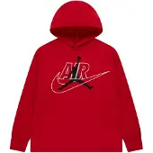 Jordan Sudadera 'AIR' rojo / negro / blanco