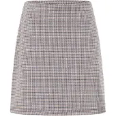 Fransa Falda 'FRBABETT' navy / marrón claro / marrón oscuro / blanco