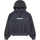 Converse Sudadera antracita / negro / blanco