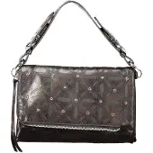 Desigual , Bolso Acolchado Mediano, Poliamida, Negro, U