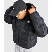 New Balance Chaqueta de invierno 'Boston' negro / blanco
