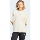 Adidas adidasCAMISETA 3 STRIPES STUDIO BOYFRIEND L Beige Mujer