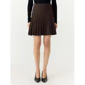 Y.A.S Falda 'YASELENA' chocolate