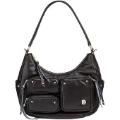 Dudu Toys Pocket Bolso para hombre Piel natural 30 cm negro