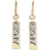 DKNY Pendientes oro / transparente
