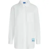 Karl lagerfeld JEANS Blusa 'KLJ X Pietro Terzini' negro / blanco