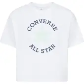 Converse Camiseta azul oscuro / menta / blanco
