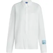 Karl lagerfeld JEANS Camisa 'KLJ X Pietro Terzini' negro / blanco