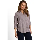 Tom Tailor Blusa De Manga Larga With Slub Structure 1035247