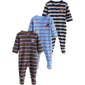 Next Pijama navy / azul cielo / chocolate