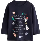 Next Camiseta navy / verde / rojo / blanco