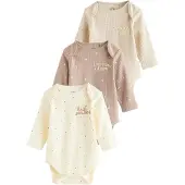 Next Pijama entero/body beige / ecru / beige oscuro