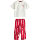 Next Pijama amarillo / verde / rojo / blanco