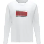 Jack & Jones Camiseta 'JJBUSTER' antracita / rojo oscuro / blanco