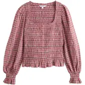 Next Blusa marrón / pitaya / rosa pastel
