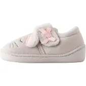 Next Zapatillas de casa gris claro / rosa