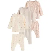 Next Pijama beige claro / marrón claro / rosa claro
