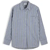Tommy Hilfiger Blusa 'ESS' zafiro / mostaza / blanco