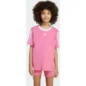 Adidas adidasCamiseta Essentials 152 Pink Fusion / White Niño
