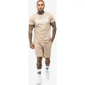 Lonsdale Ropa para correr beige / blanco