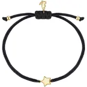 Glanzstücke Pulsera dorado / negro