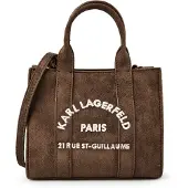 Karl Lagerfeld Shopper umbra / blanco