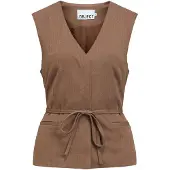 Object Chaleco para traje 'OBJLisa' chocolate