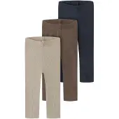 Name it Leggings beige / azul / marrón
