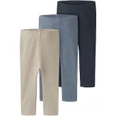 Name it Leggings beige / azul