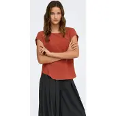 ONLY Blusa 'ONLVIC' rojizo