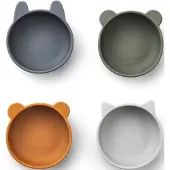 Liewood Chal 'Iggy' azul oscuro / gris / naranja / offwhite