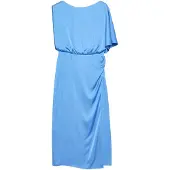 Comma Dresses Blue Talla: 34 | Vestidos Midi Outlet | Mujer | Azul