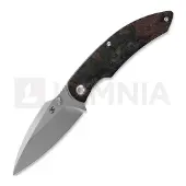 Kansept Knives Navaja Falk Green Burl