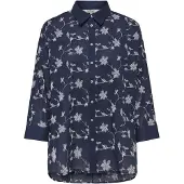 ONLY Blusa 'ONLNew Lina Grace' navy / blanco