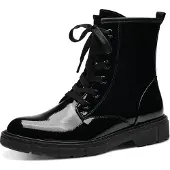Marco Tozzi Botines con cordones negro