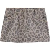 Next Falda brocado / gris / gris oscuro