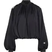 Adidas adidasCHAQUETA DEPORTIVA PLISADA DE SATÉN L Black Mujer