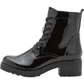 Marco Tozzi Botines con cordones negro