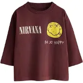Next Camiseta amarillo / rojizo / blanco