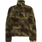 Adidas Chaqueta polar marrón oscuro / caqui / verde oscuro