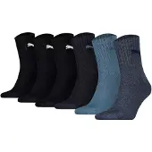 Puma Calcetines deportivos azul / azul oscuro / negro / blanco