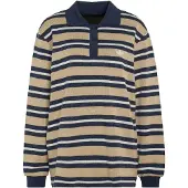 Adidas adidasPOLO DE PUNTO A RAYAS S Khaki Three Mujer